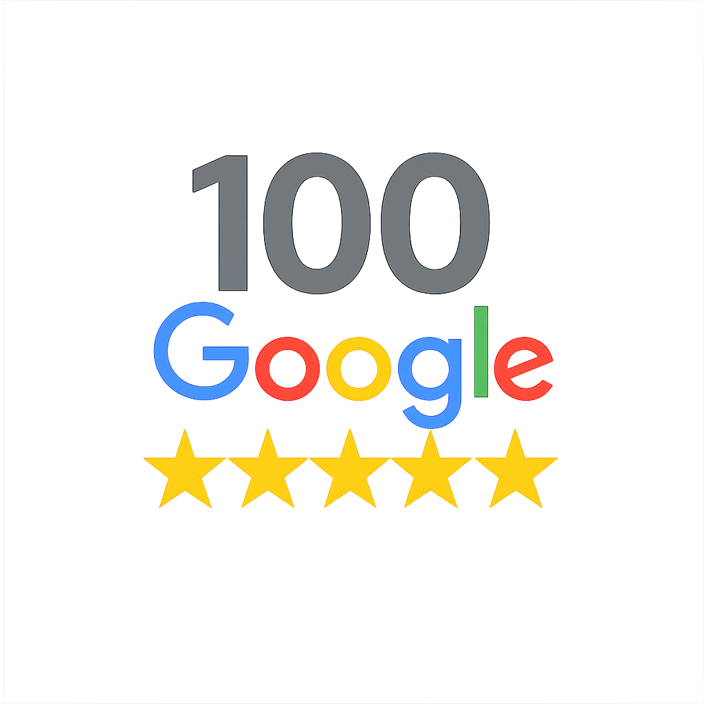 100 Google 5-Star Reviews